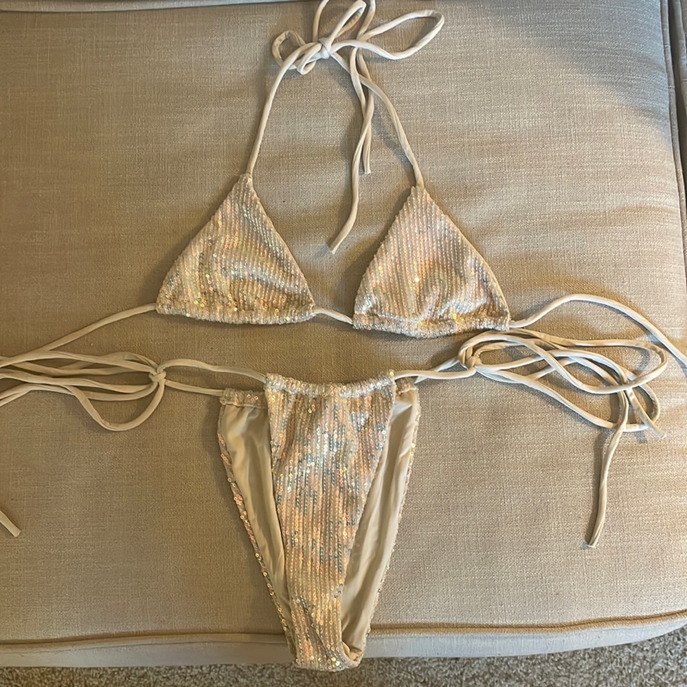 Brand new sequin bikini